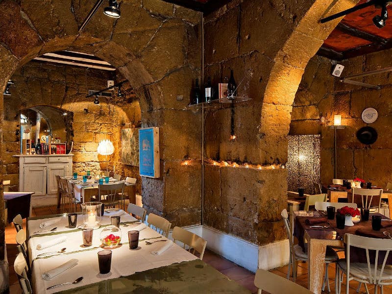 Un lunch con un cliente formale a Palermo