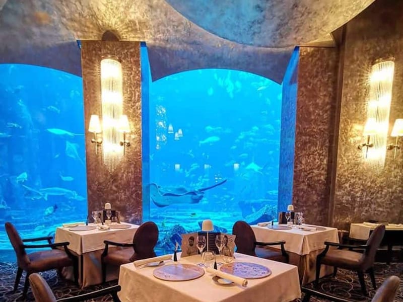 Una cena gourmet Dubai