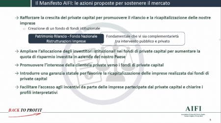 capitali privati rilancio imprese