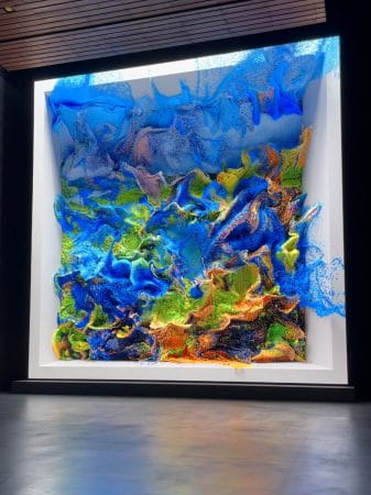 Refik Anadol “Machine Hallucinations: nature dreams”, König Galerie, Berlin, 2021