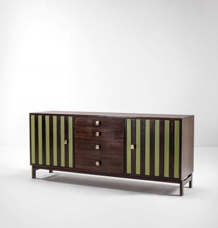 design collezione Italia mobile contenitore mod. MS 180 di Ettore Sottsass, prod. Poltronova,Italia, 1964