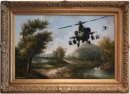 Robbie Williams mette in vendita i suoi tre Banksy