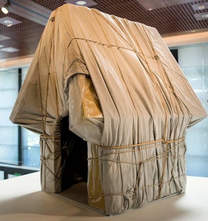 Snoopy opera arte Christo